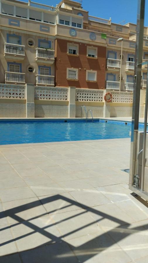 Precioso Apartamento En Residencial Con Piscina Roquetas de Mar Buitenkant foto